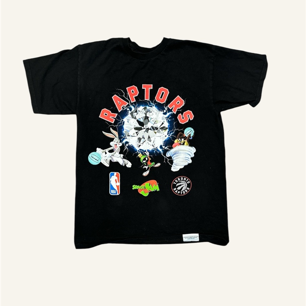 Diamond Supply Co. black and Space Jam Raptors collab